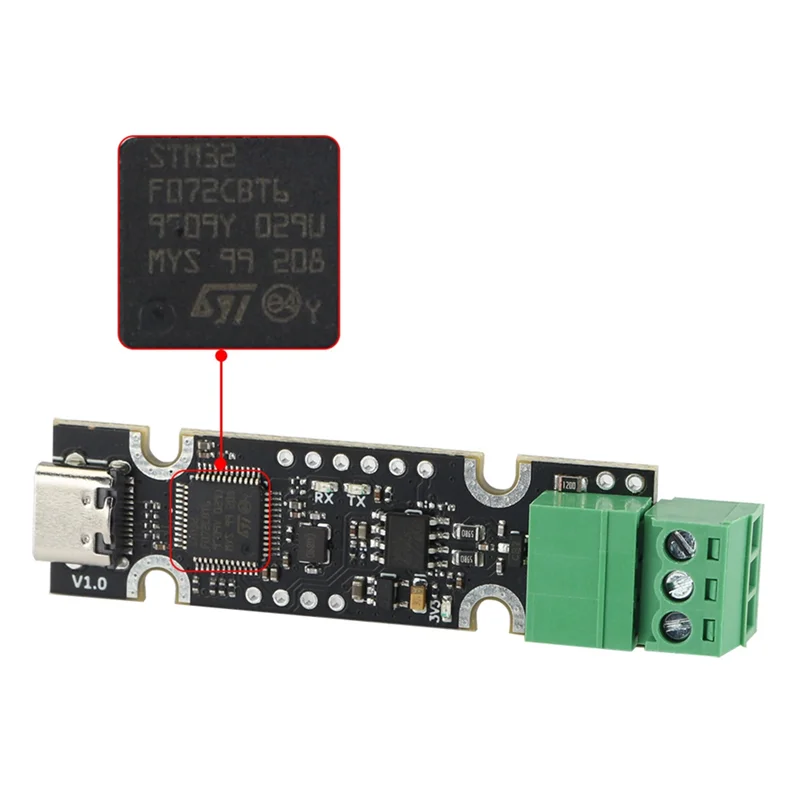 Плата UCAN для 3D-принтера на базе адаптера STM32F072 поддержка USB-CAN с прошивкой
