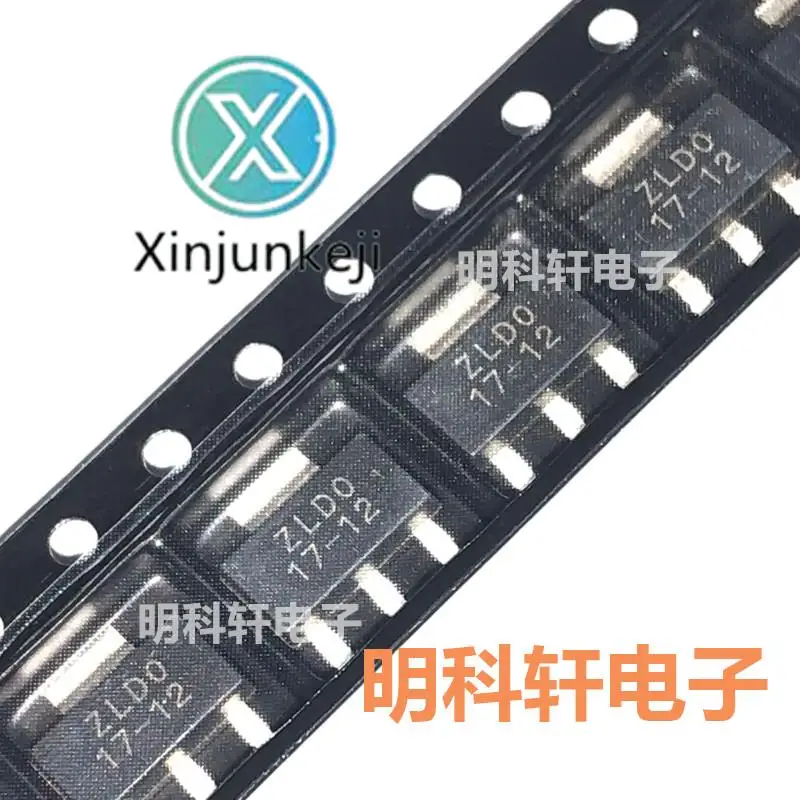 

30pcs orginal new ZLDO1117G12TA Silkscreen 17-12 SOT223