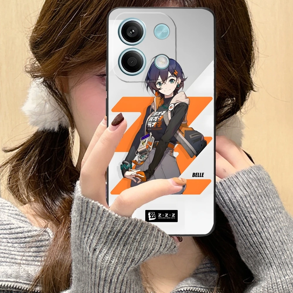 Чехол для мобильного телефона Zenless Zero Belle Xiaomi Redmi Note 13 12 11 10 9 8 7 6 S A Pro Lite Plus