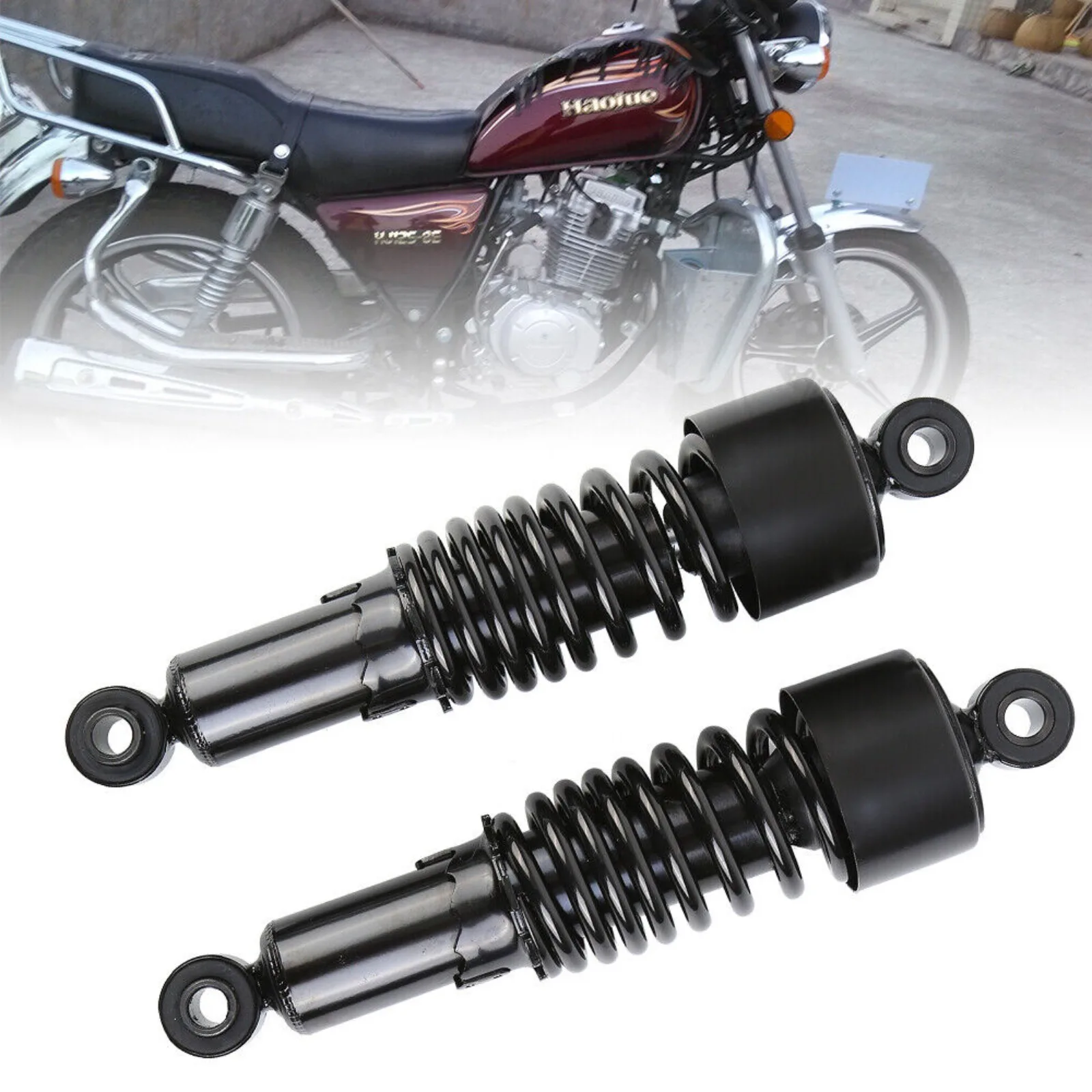 Черный задний амортизатор для мотоцикла 10 5 дюйма 267 мм Harley Davidson Sportster 883 1200