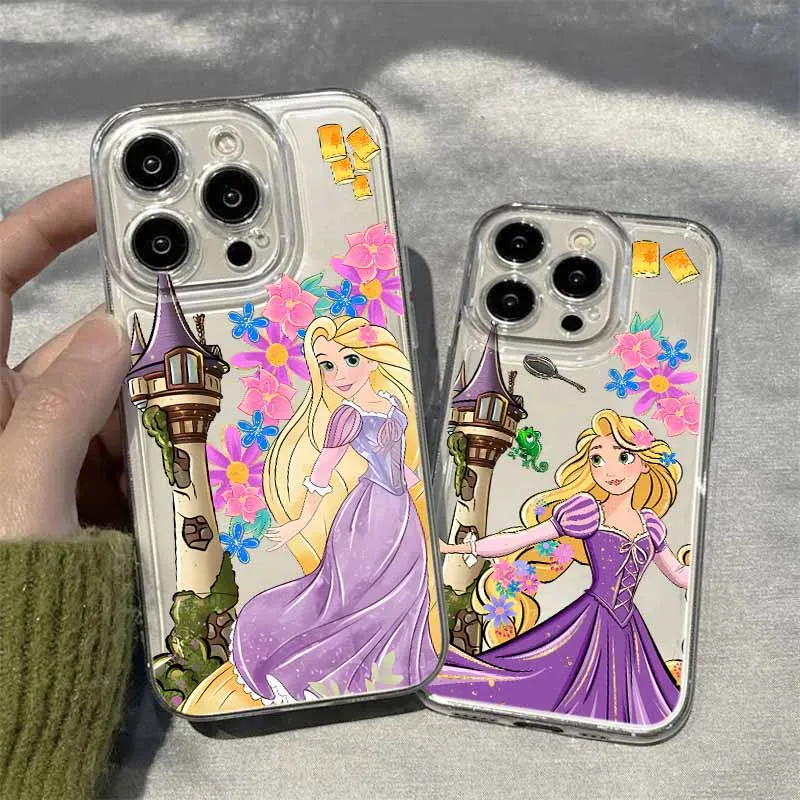 Фото Чехол для телефона Kawaii Tangleds Rapunzels для Huawei Honor X7d X9d X9a X9b X8b X7b 90 20 nova 9 7 7i P40 P30 SE Lite 4G 5G, чехол из ТПУ №2