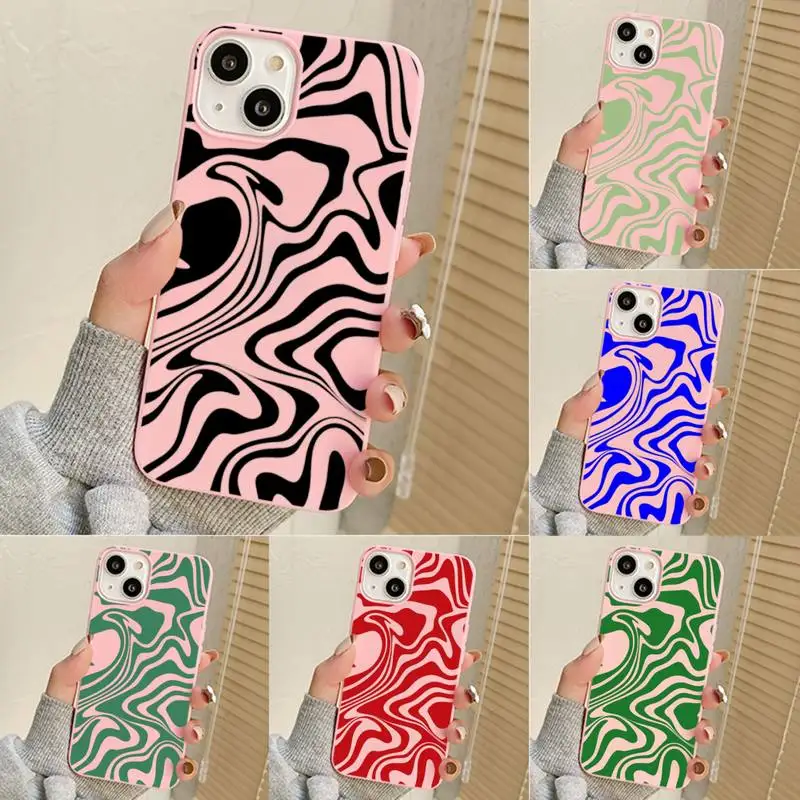 

Liquid Swirl Abstract Pattern Phone Case For Iphone 7 8 Plus X Xr Xs 11 12 13 Se2020 Mini Mobile Iphones 14 Pro Max Case
