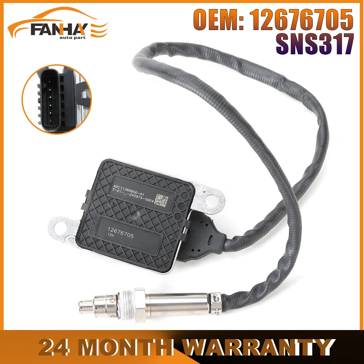 12676705 SNS317 Новый датчик Nox Датчик оксида азота для Chevrolet Thorold 2017 года GMC Sierra 2500HD 3500HD