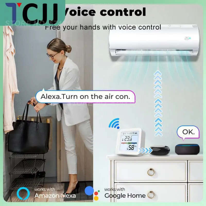 

Удобный термометр, гигрометр, датчик температуры, умные аксессуары, умный дом, безопасность