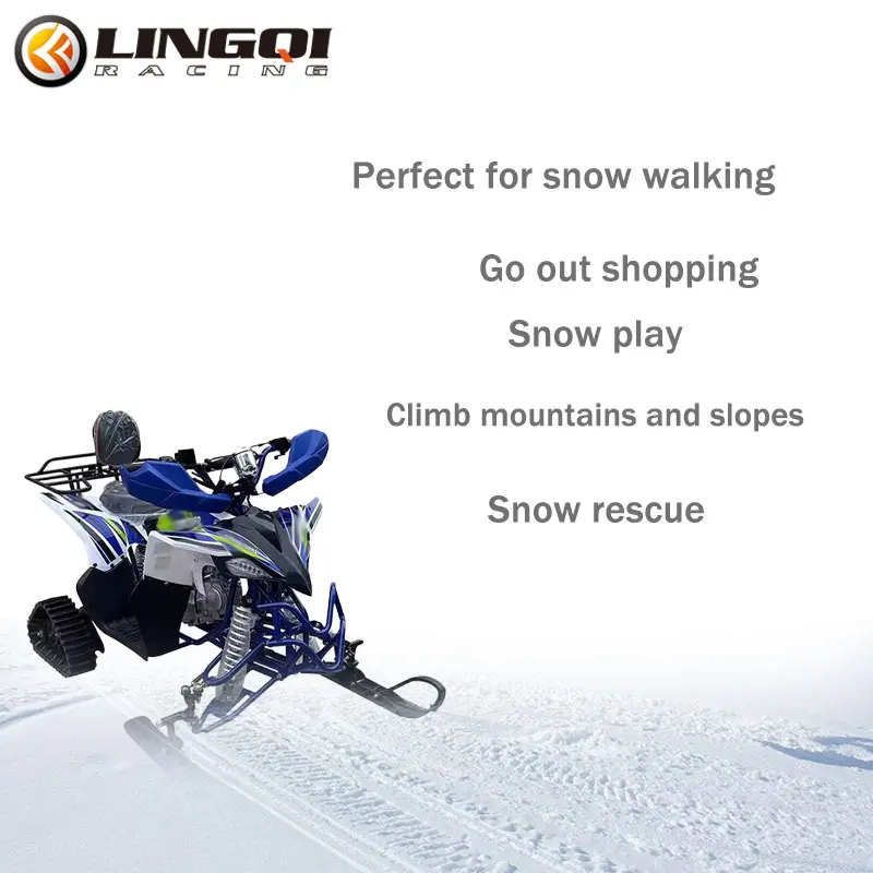 Комплект резиновых гусеничных колес для мотоцикла LING QI система езды по песку