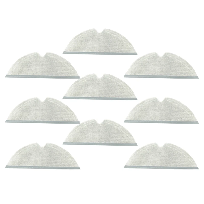 9Piece Parts Accessories For Xiaomi Roborock Q7 Max,Q7 Max+,Q7 Plus,T8 Robot Vacuum Cleaner Spare Parts Mop Cloth