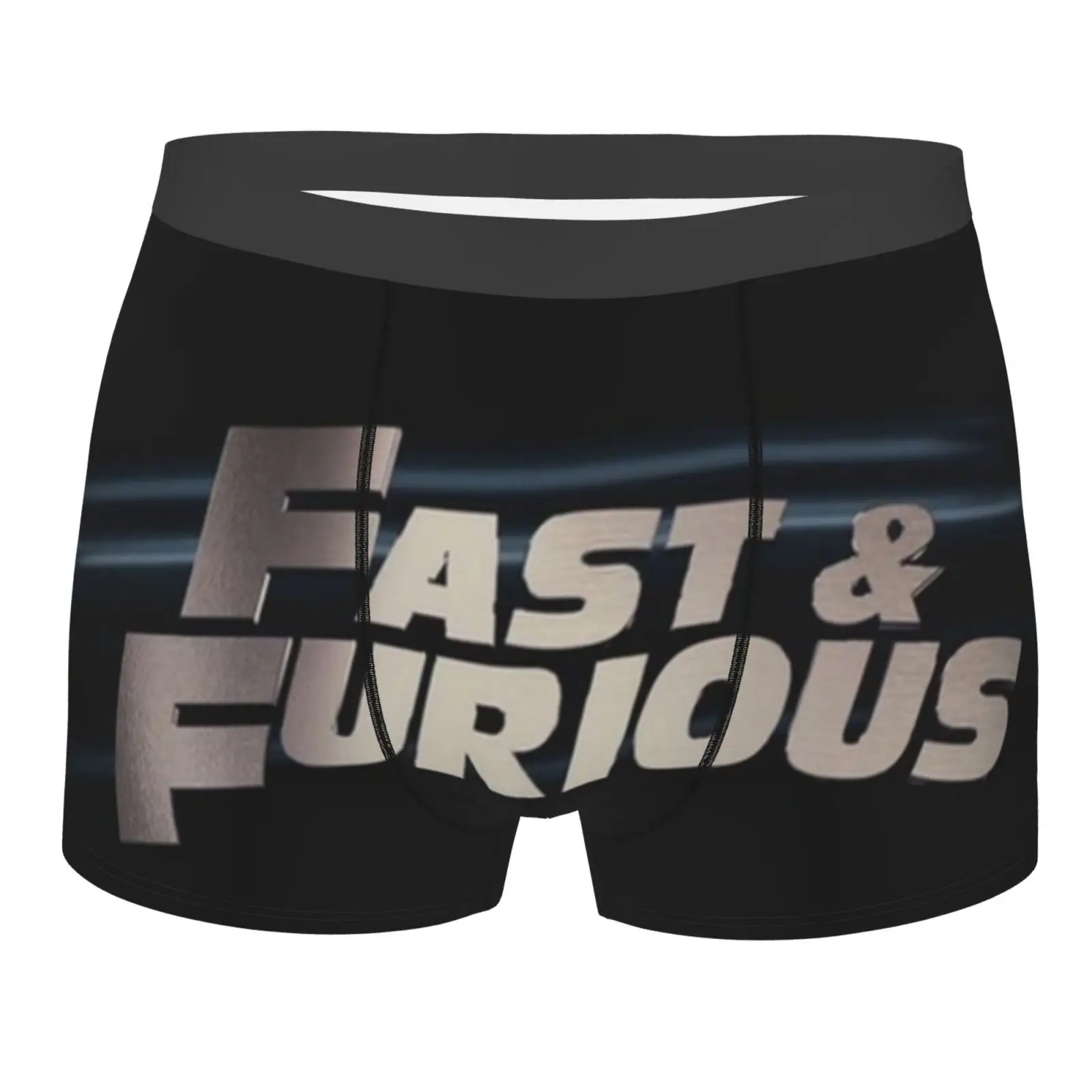 

Fast Furious 1291 Boxer Briefs Sports Polyester U Pouch Men Green Stretch Underwear Men Long Mens With Fly Briefs Men's Shorts