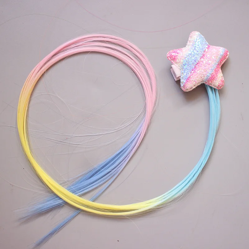 

Star Cloud Butterfly Shape Hair Clip Fashion Girls Kids Colors Wig Braiding Pins Cute Girl Hairclip Accessories