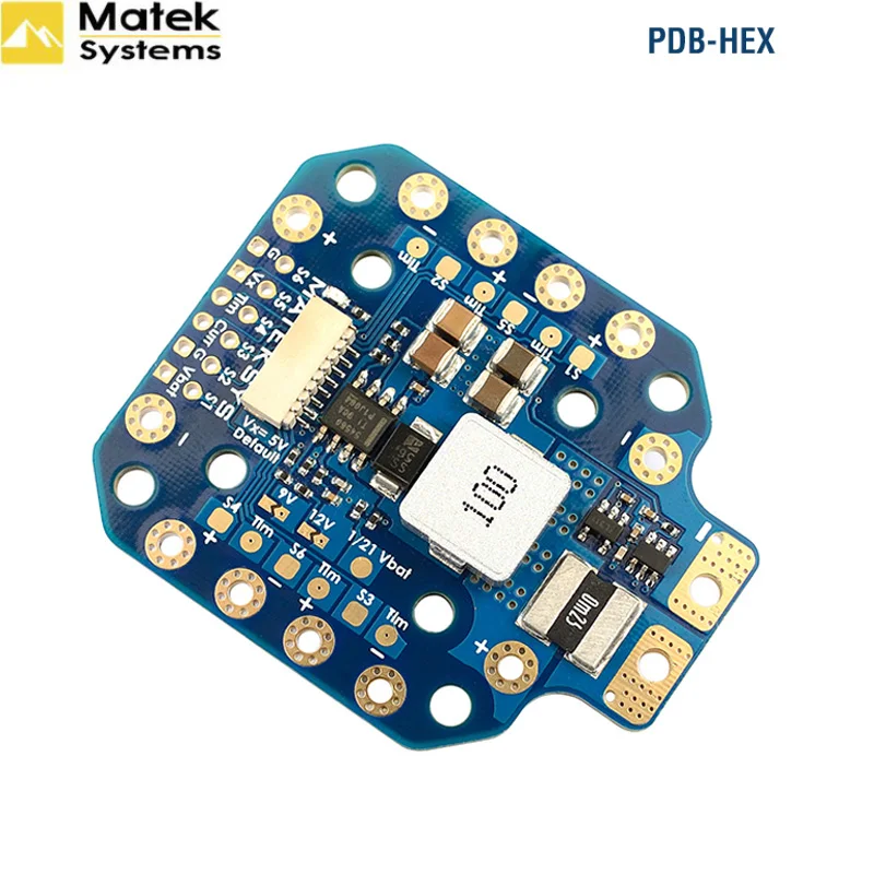 MATEKSYS PDB-HEX 12S Power Distribution Board для RC Drone
