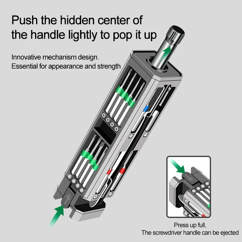 Набор прецизионных магнитных отверток 30/40/44 в 1