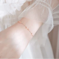 korean style simple personality bracelet ins hot sale temperament star shaped bracelet niche design female bracelets for women