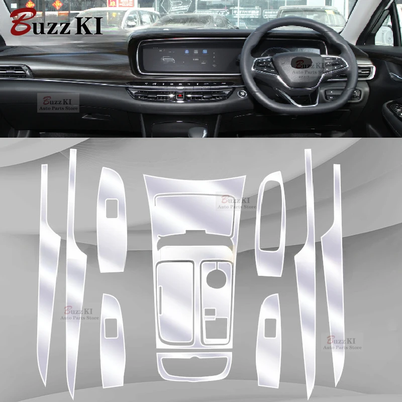 Для Trumpchi GA6 2019-2023 Автомобильная фотопанель пианино панель переключения