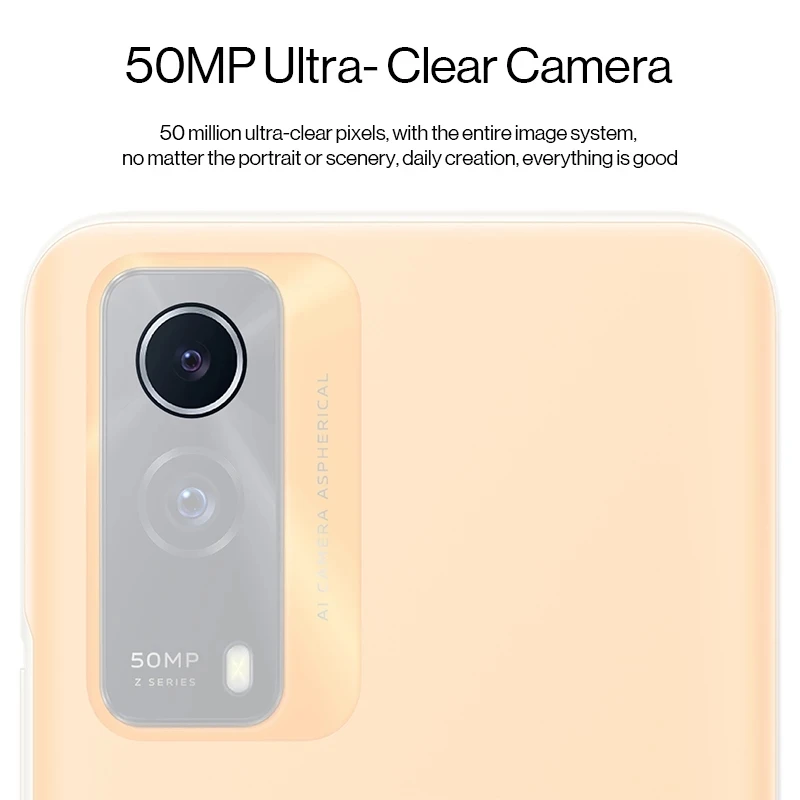 VIVO iQOO Z5x Z5 X 5000mAh Large Battery 5G Smartphone MTK Dimensity 900 120Hz Display 50MP Camera Mobile Phone 44W Fast Charge on. VIVO iQOO Z5x Z5 X 5000mAh Большая Батарея 5G Смартфон MTK Dimensity 900 120Гц Дисплей 50МП Камера Мобильный Телефон 44W Бы