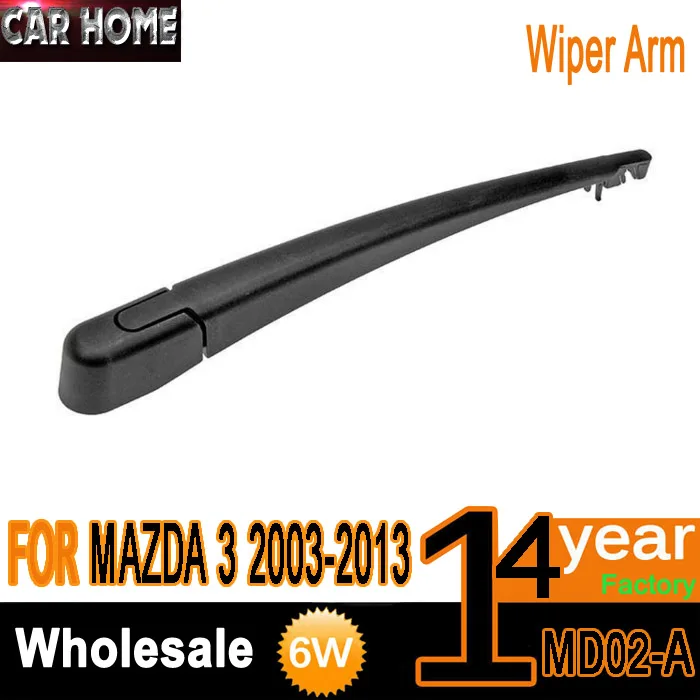 

Пластиковый рычаг стеклоочистителя CARHOME для хэтчбека Mazda 3 2003-2013 Oe Дизайн заднего стекла