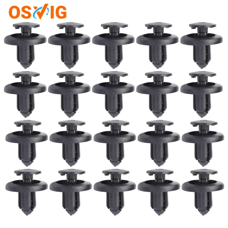 

20 шт. OE # 90913-0067 Зажимы крышки двигателя, крепеж вкладыша крыла, замена для Subaru 90913-0067