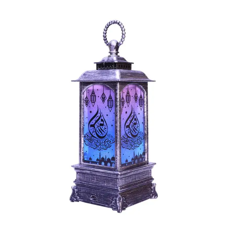 

LED Wind Lantern Battery-Powered Battery-Powered Ramadan Decorations Wind Lantern Eid Mubarak Decorations Lights Candle Lanterns