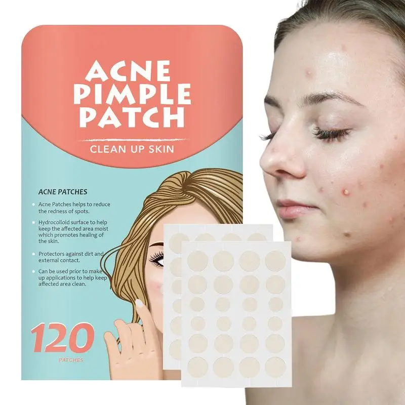 

Pimple Patches Hydrocolloid 120pcs Blemish Patches Zit Stickers For Zits And Blemishes Spot Stickers Skin Care For Face And Skin