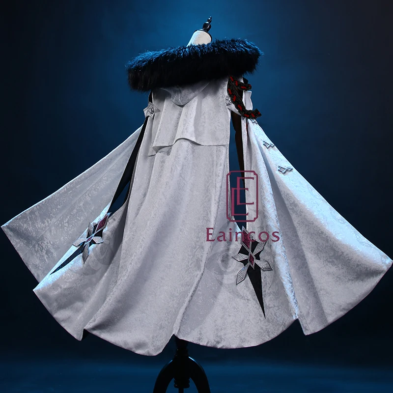 Game Genshin Impact Fatui Arlecchino Cloak Cosplay Halloween Canival ...