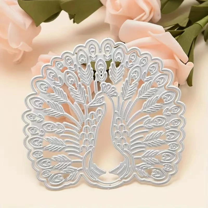 Форма для резки павлина альбом вырезок поздравительная открытка ручная работа