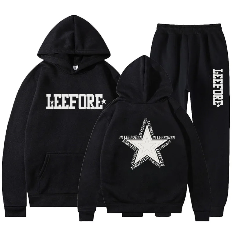 

2023 Luxury Brand Autumn Winter Fashion Men Women Sports Suits Team Printing Hoodie Set Couple Tracksuit Hooded Sweatpants Suit