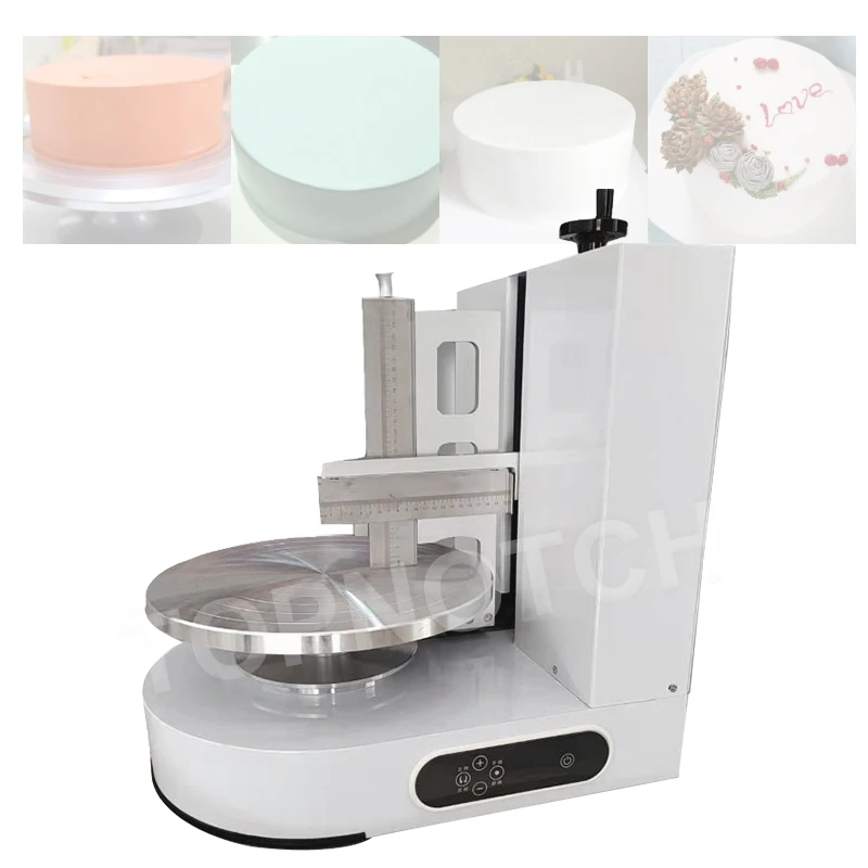 

Birthday Cake Plastering Cream Layer Filling Machine Semi Automatic Food Processing Equipment