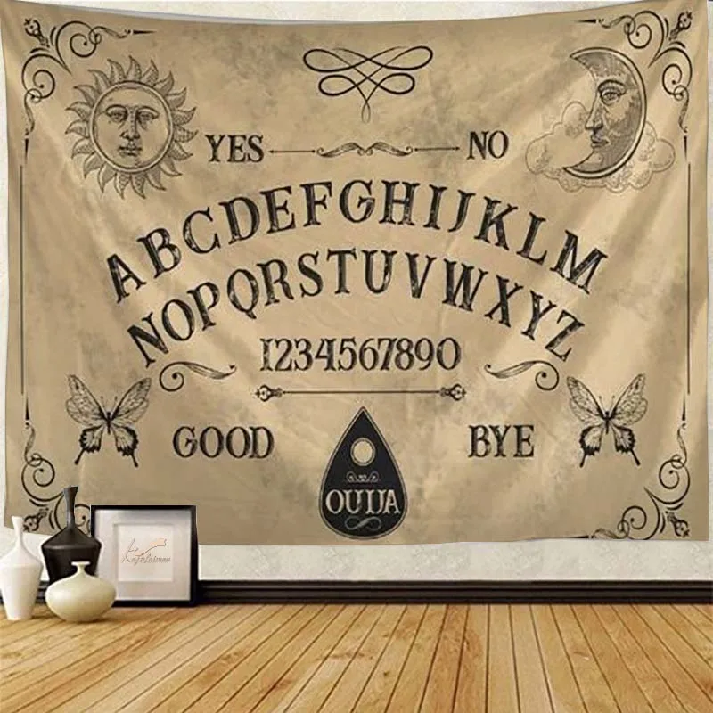 Спиртовая доска Ouija 666 кошачий Настенный декор для комнаты эстетический