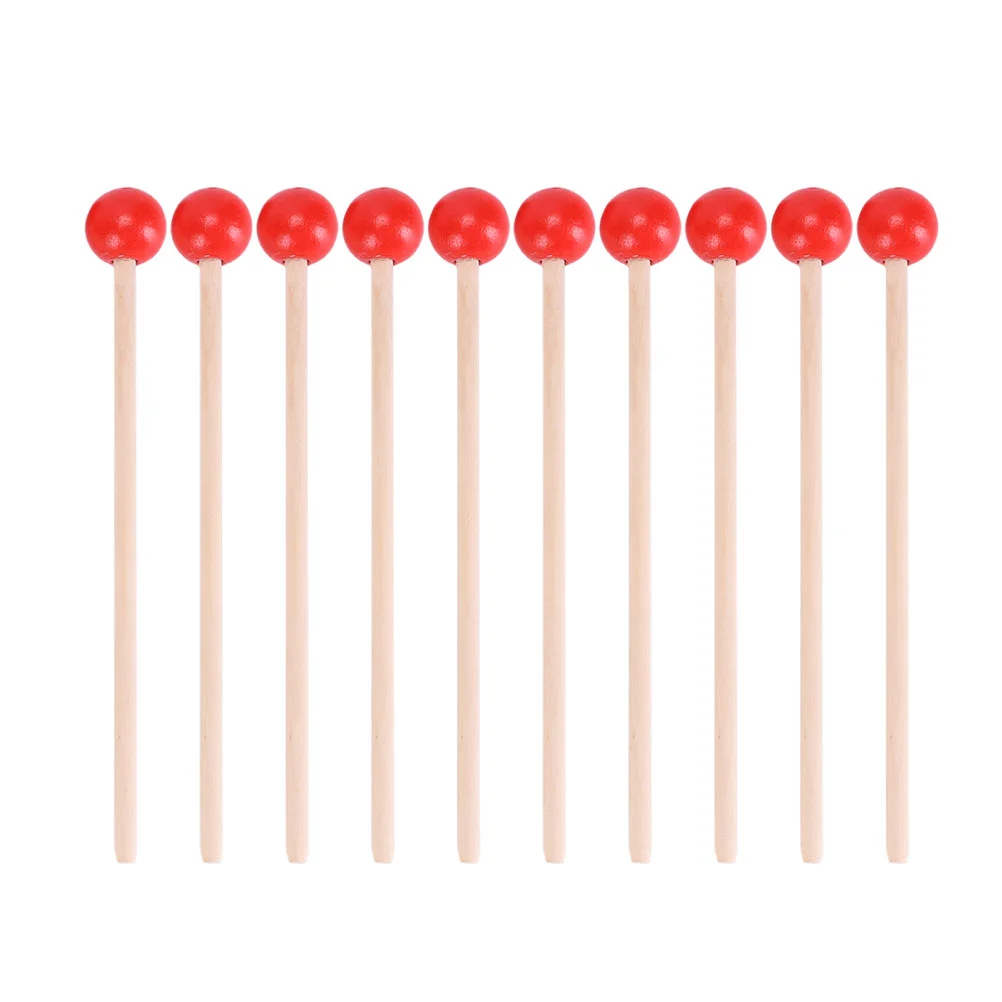 

15 Pcs Instrument Hammer Child Mini Accessories Kids Xylophone Toy Wood Drumstick