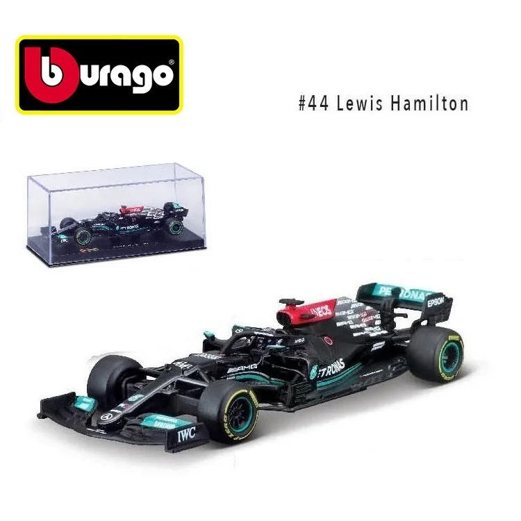 Preorder Bburago 1:43 AMG F1 W12 E Performance 2021 #44 Льюис Гамильтон/#77 Valtteri Bottas литая машина |