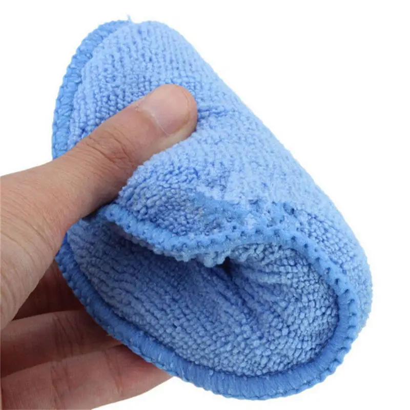 

1pc Diameter Blue Microfiber Wax Applicator Polishing Sponges pads Car washer Sponges Car &Motorcycles Accessories