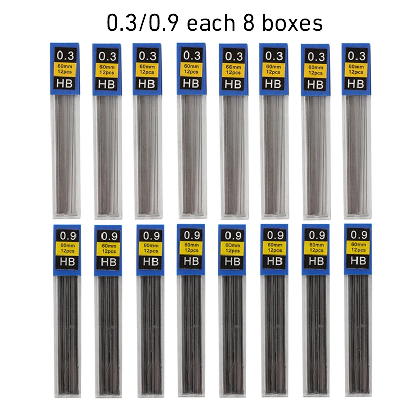 

Механические карандаши hopk прозрачные 0,3 0,5 0,7 0,9 мм