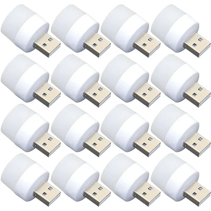 

USB ночник теплый белый свет