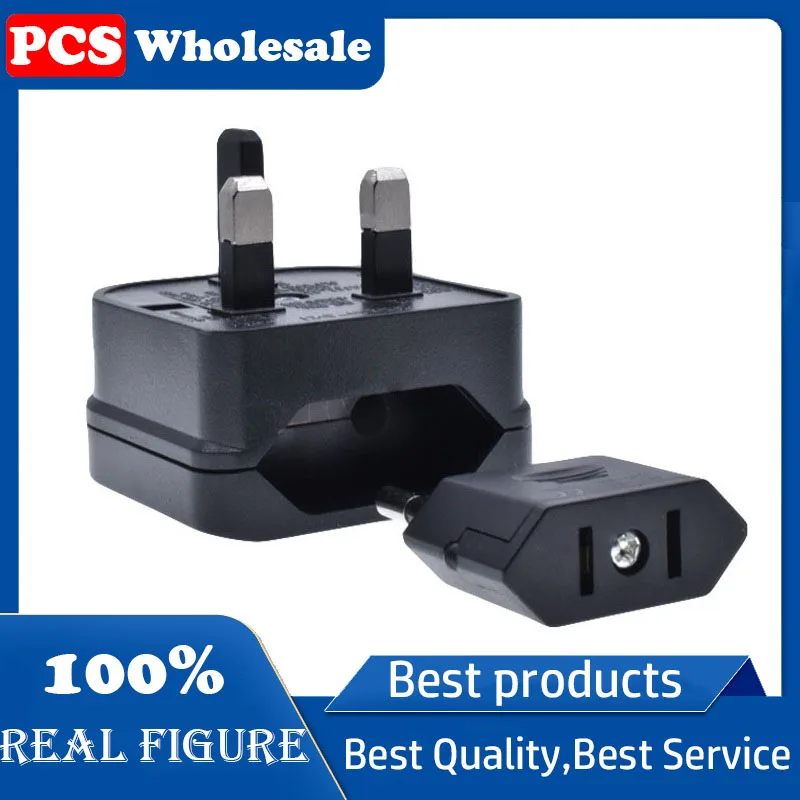 Дорожный адаптер Cina Ke Eropa Daya EU 2 Pin Ke UK 3-контактный Конвертер Dinding Konektor Listrik Soket Kombinasi