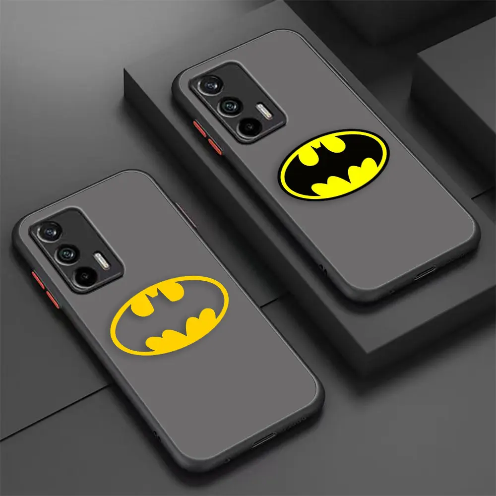 

Matte Case for OPPO Realme C20 C21 C31 C35 V11 V15 V25 X7 XT MASTER NARZO 50 50I 50A 4G 5G Case Coque Shell Anime B-Batman Bat