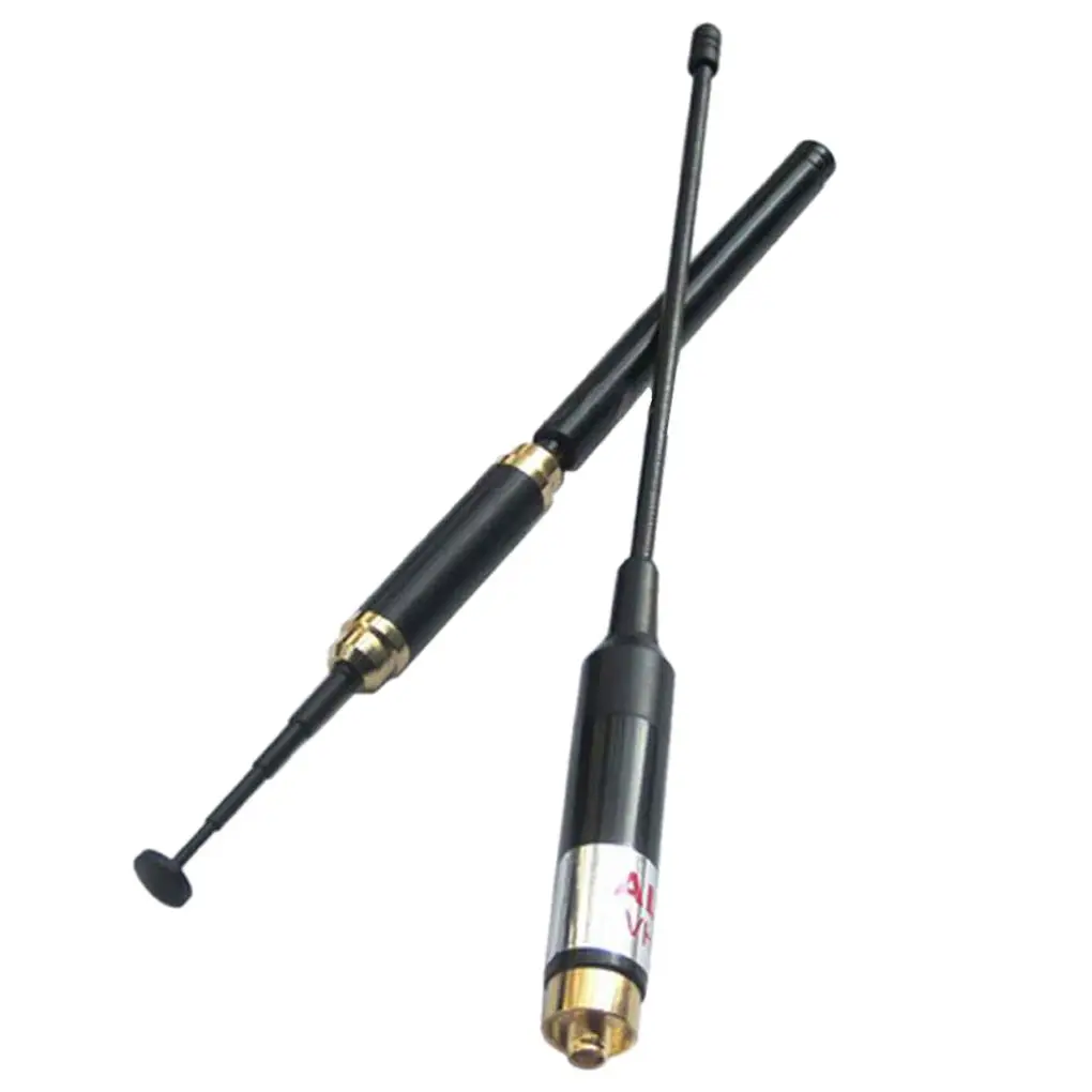 

AL800 VHF UHF SMA-F Walkie Talkie Female Telescopic Dual Band Antenna for BAOFENG UV5R UV-5R UV-B5 UV-B6 BF-888S Walkie Talkie