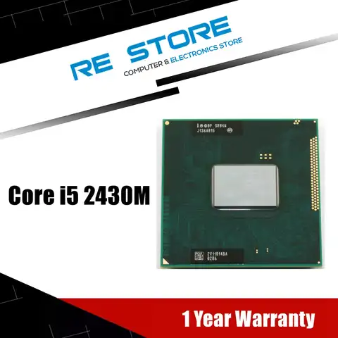Процессор Intel Core i5 2430M SR04W, 2,40 ГГц, разъем G2 988pin