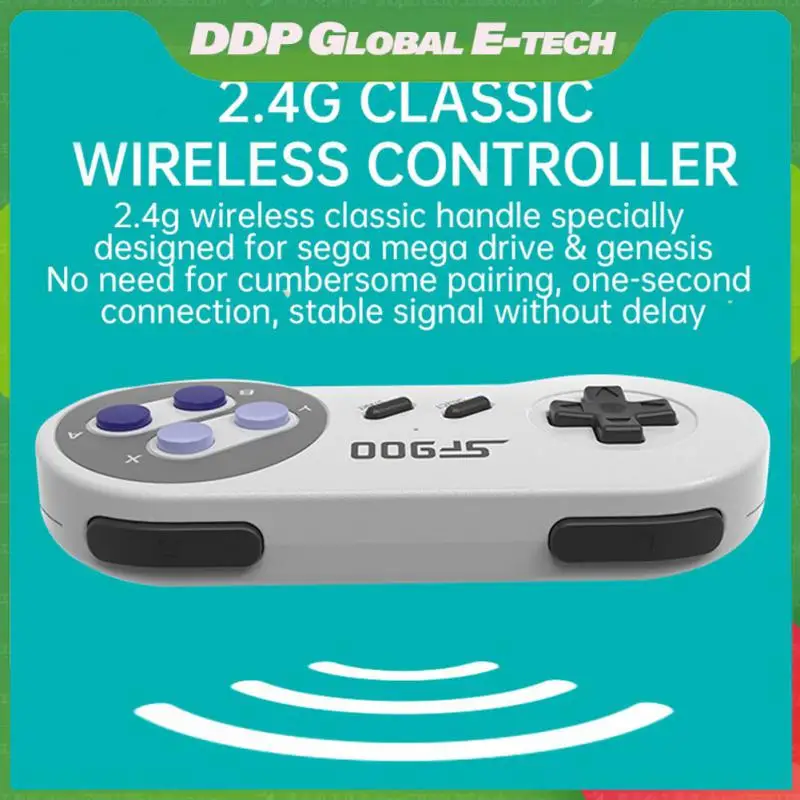 

Hd Family Sfc Tv Game Home Sfc Tv Game Machine Hd For Sega Genesis Gamepad Double Wireless Match Built-in 4700 -ompatible
