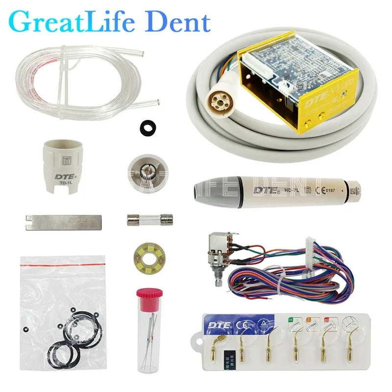 

GreatLife Dent Woodpecker DTE V3 Built-in Dental Scaler with Led Light Dental Instruments Built in Dental Ultrasonic Scaler