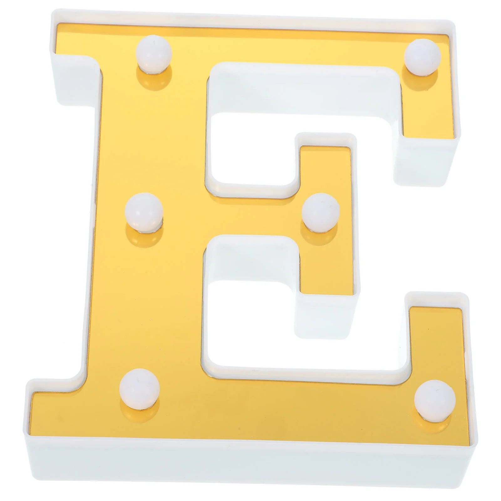 

English Alphabet Lights Tablescape Decor Unique LED Sign Night Letter Plastic Wedding Operated Lamp Party