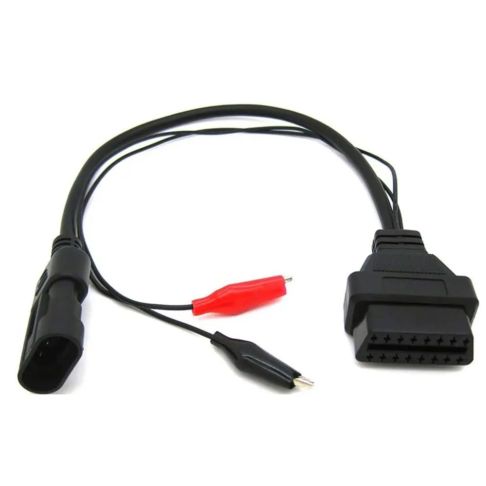 

Диагностический кабель с переходником OBD2 на 3-16 контактов для Alfa Lancia