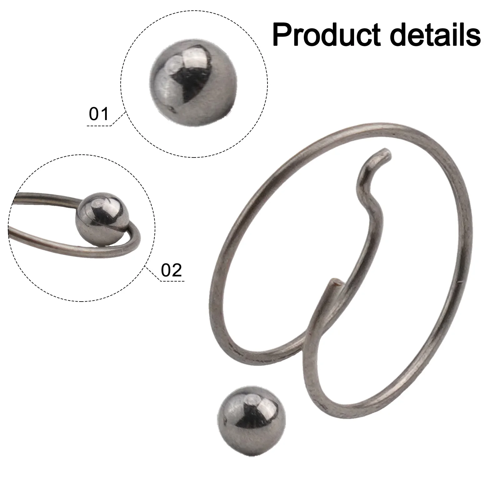 N 078434 089668 Металлический ремонтный пружинный шарик DC825B Тип 4 DC825KA и стальной DCF885 DCF887