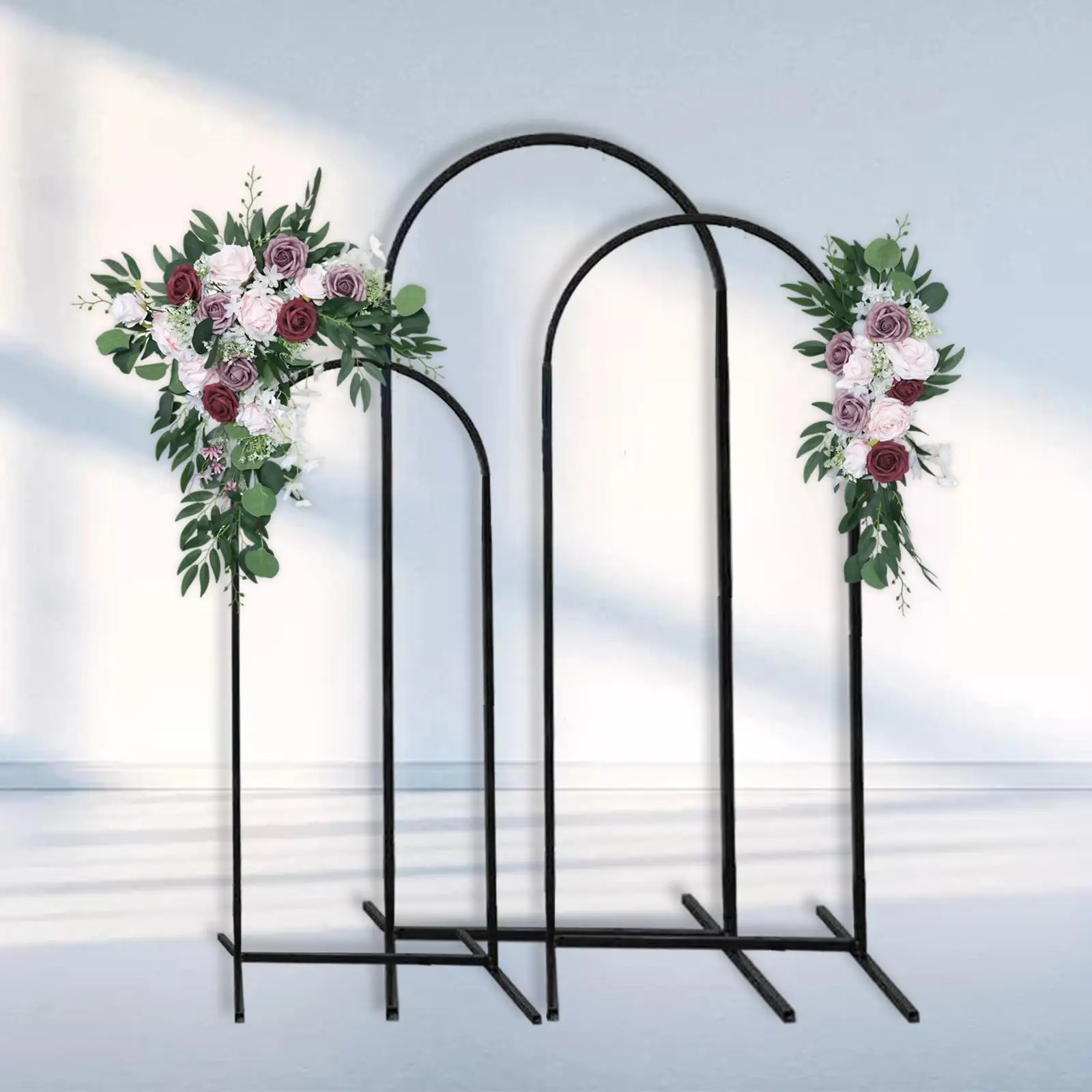 

2Pcs Arch Garland Backdrop Wreath Fall Floral Arrangements for Wedding Ceremony Wedding Arch Garden Decor