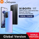 Мировая премьера Глобальная версия Xiaomi 11T Mobile 8 ГБ ОЗУ 128 ГБ256 ГБ ПЗУ Размерность 1200-Ультра 67 Вт Зарядка 108 МП Камера 120 Гц
