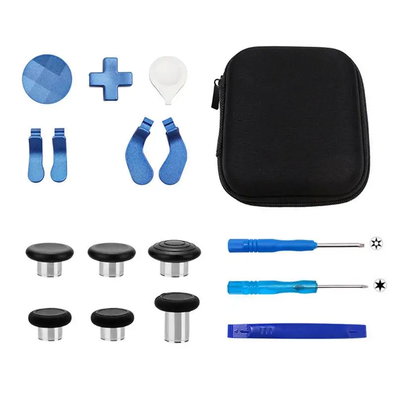 

Swap Thumb Grips ForXbox One Elite Controller Analog Stick D-Pad Bumper Replacement Set For Switch Pro Metal Trigger Buttons