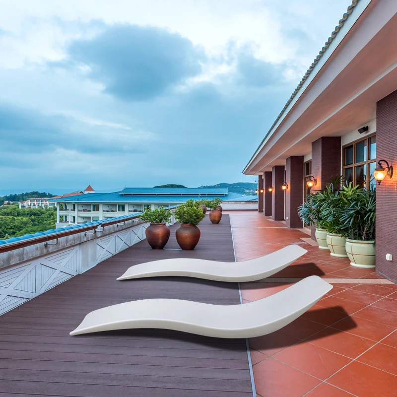 Уличные шезлонги всех типов бассейна-до 9 дюймов в воде водонепроницаемая мебель