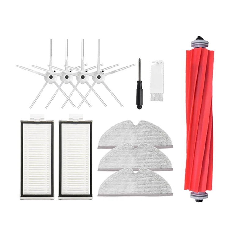 

For Roborock Q7 Max / T8 Hepa Filter Parts Robot Vacuum Cleaner Main Brush Side Brush Mop Cloth Replacement Accessories