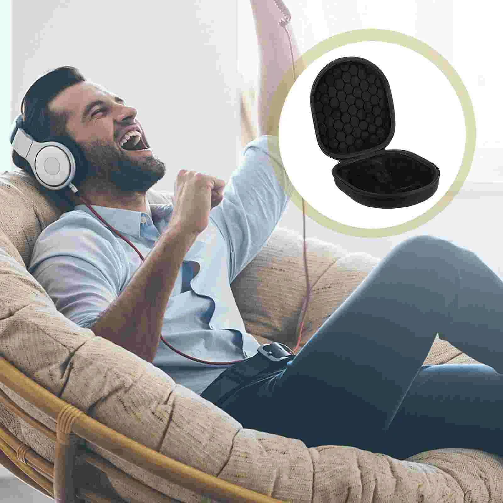 

Portable Headset Carrying Case Storage Bag Protector with Auto Sleep Function