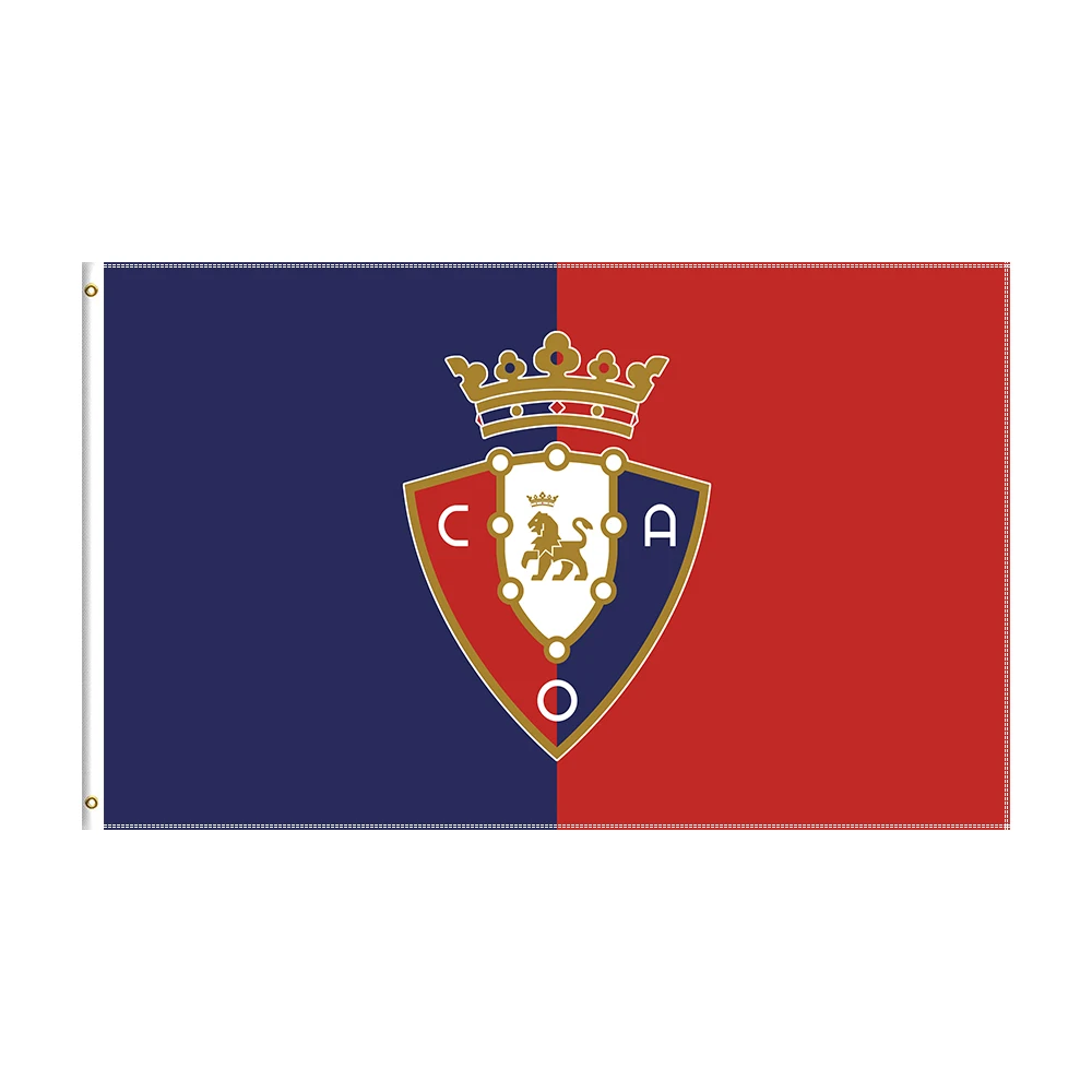 

3x5 Ft CA Osasuna Flag Polyester Printed Spain Football Team Banner For Decor