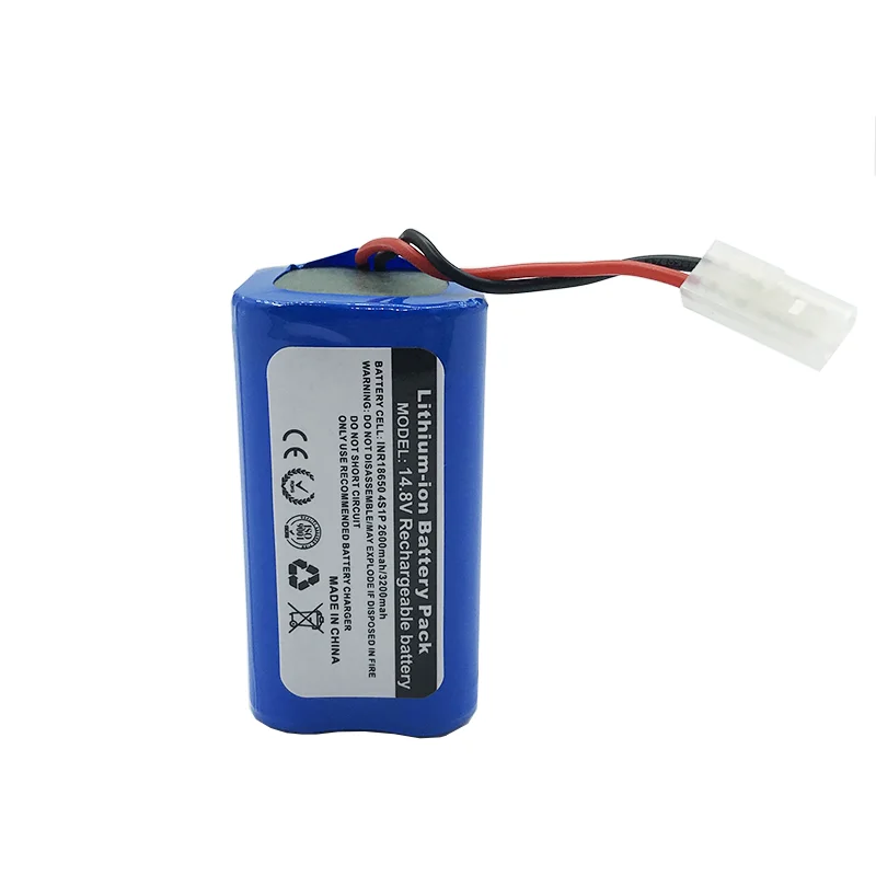 14.8V 2600mah Lithium Battery For XiaoMi G1,For Panasonic MC-WRC53, For Phicomm X3, For FLYCO FC9601, FC9602 Robot High Quality