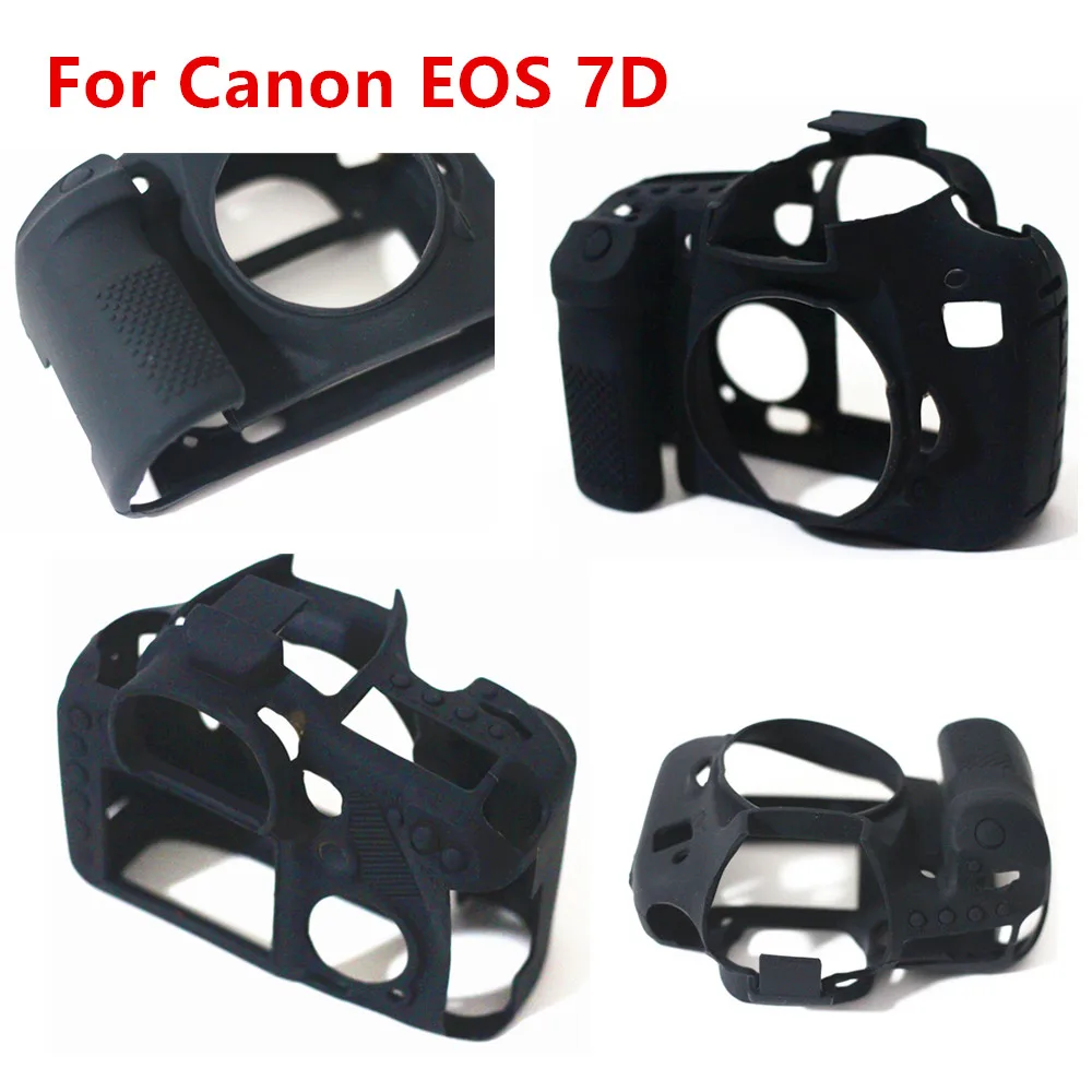 Силиконовый чехол для DSLR камеры Canon EOS R 6D 7D 80D 800D 750D 4000D 5DSR 5D Mark III IV 5D3 5D4 200D SL2 T100 T7i |
