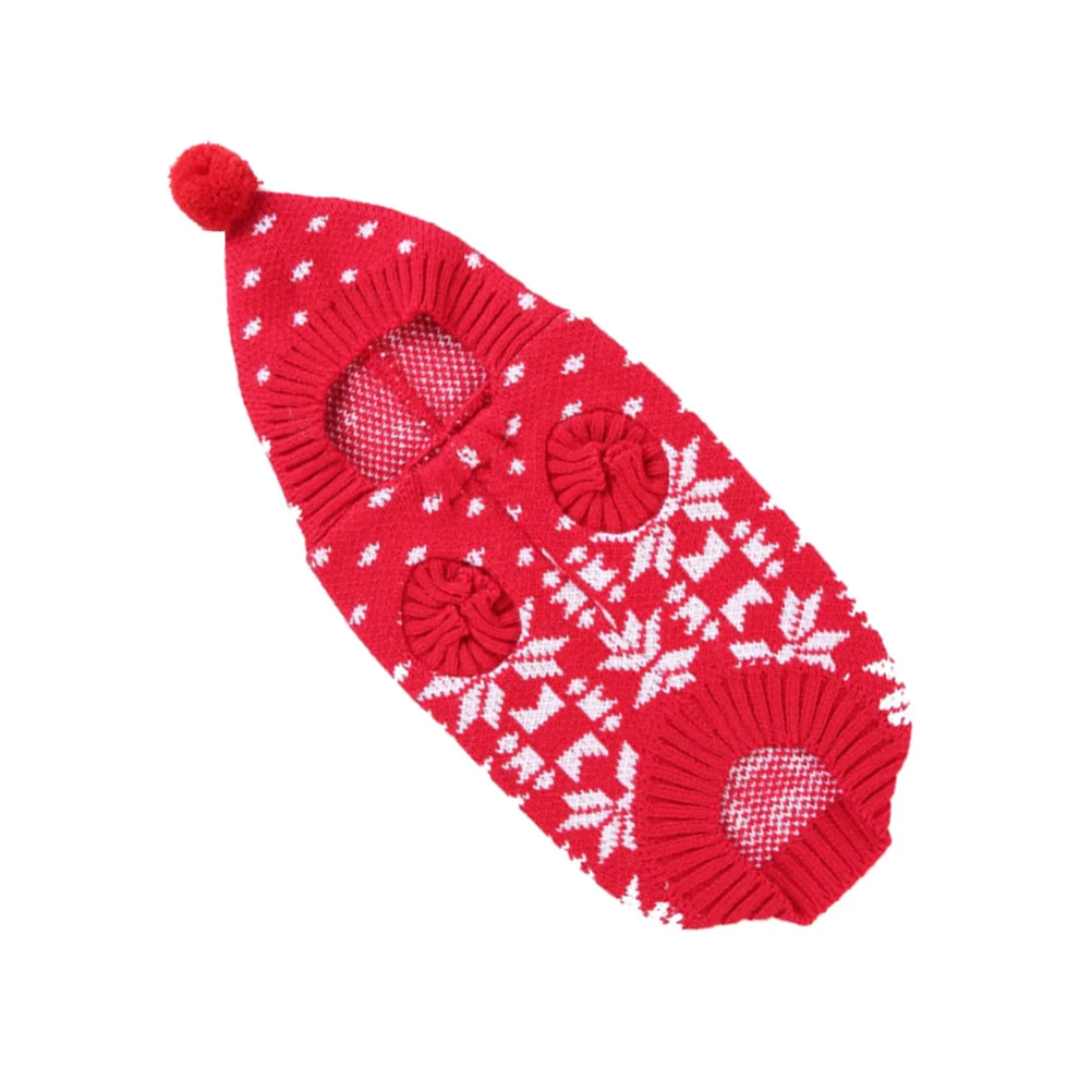

1PC Comfortable Creative Fashion Snow and Dot Sweater Dog Clothes Dogs Puppy Clothing Christmas Clothes